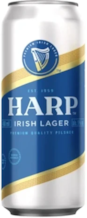Harp Premium Irish Pilsner Lager 4% Cans 440ml
